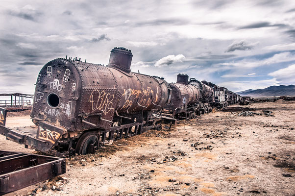 Cimetière de trains d'Uyuni