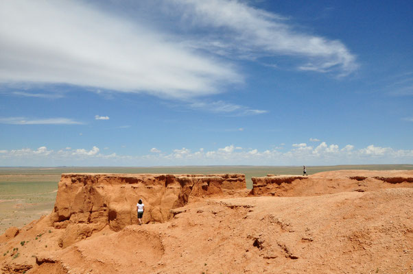 Falaises de Bayanzag (Désert de Gobi)