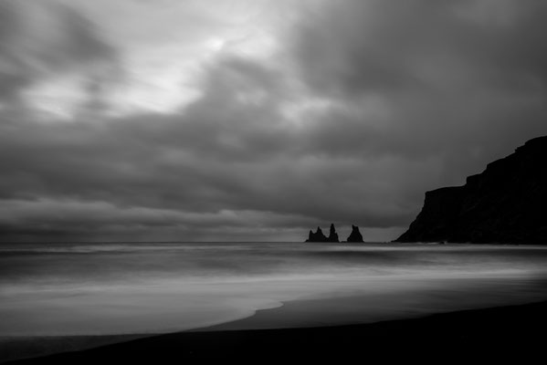 Plage de sable noir - Vik