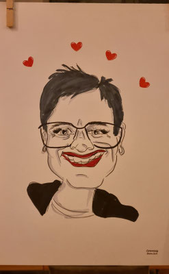 Live-Karikaturen