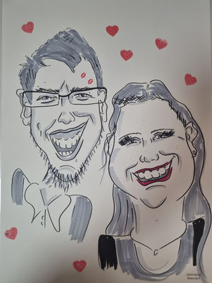 Live-Karikaturen