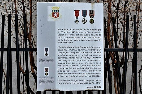 square de la Légion d'Honneur Lyon 6ème