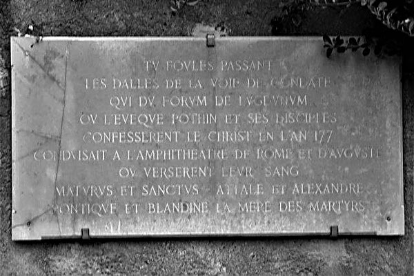 40 montée Saint Barthélemy Lyon 5ème
