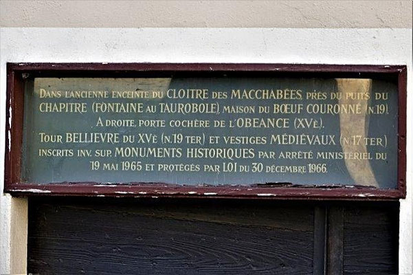 19 rue des Macchabées Lyon 5ème