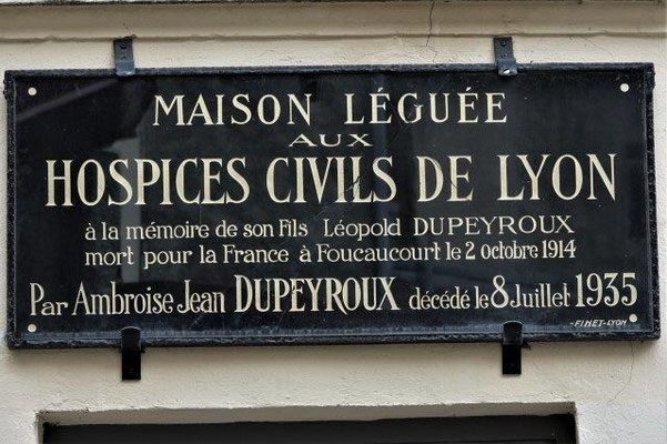 impase Léopold Dupeyroux Lyon 4ème