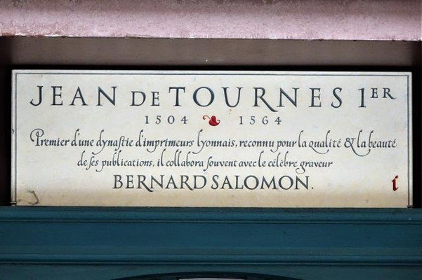 7 rue Jean de Tournes Lyon 2ème