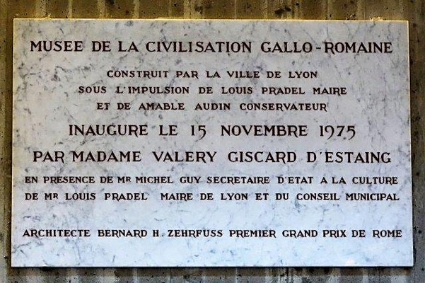 musée gallo-romain Lyon 5ème