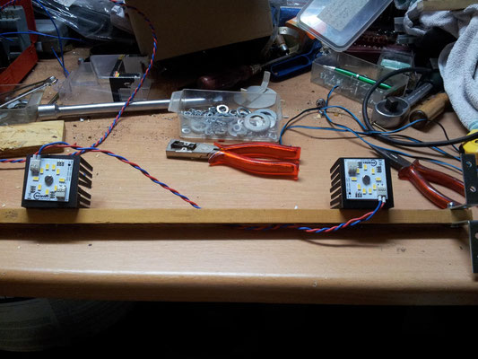 Beide Module verschraubt