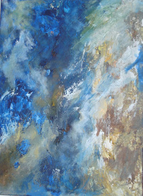 "Der Himmel I" - Acryl auf Leinwand - 60 x 80 - 2014