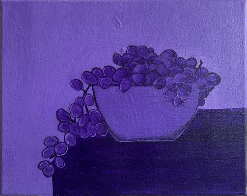 Stillleben, 2024, Acryl auf Leinwand, 18cm x 18cm