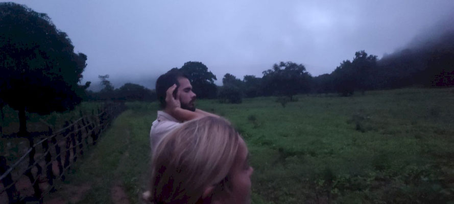 Trying to hear the apes on early morning
