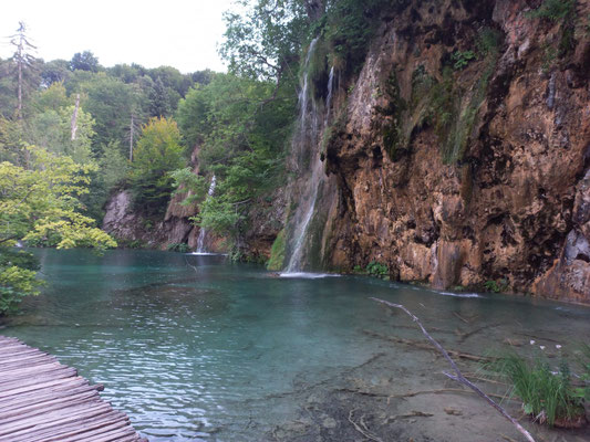 Plitvice lakes waterfalls