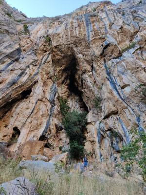 On the impressive cave