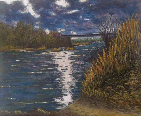 Bord de la Têt à Perpignan