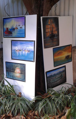 exposition dans les Pyrénées Orientales de l artiste peintre Bernard Legros de Perpignan