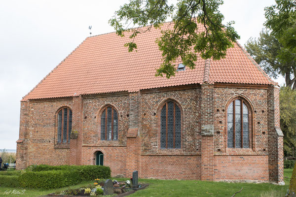 Kirche St. Ewald, Bodstedt  von aussen