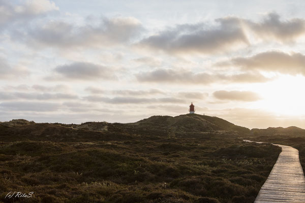 Quermarkenfeuer auf Amrum