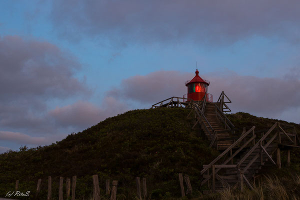 Am Abend am Amrumer Strand 