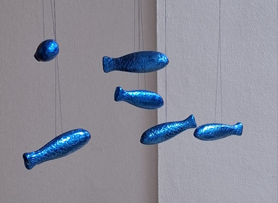 Eine Gruppe Blauwale