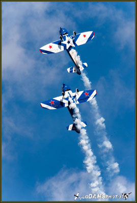 La patrouille américaine "Captens" en évolution à l'Air Show Rixheim-Habsheim 2016