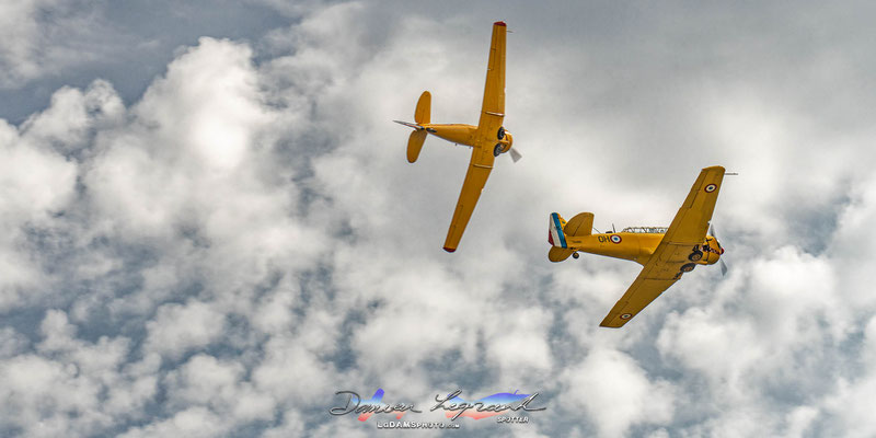 Patrouille de T-6 G Texan / F-AZBQ F-AZCV