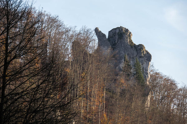 © Traudi - Blick zu den Felsen oberhalb der Oberen Roggenmühle