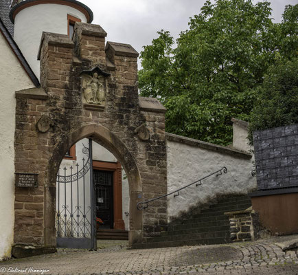 Tor zum Pfarrhaus