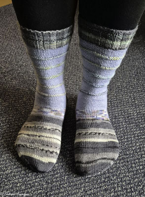 Januar 2026 - Socken aus Wollresten