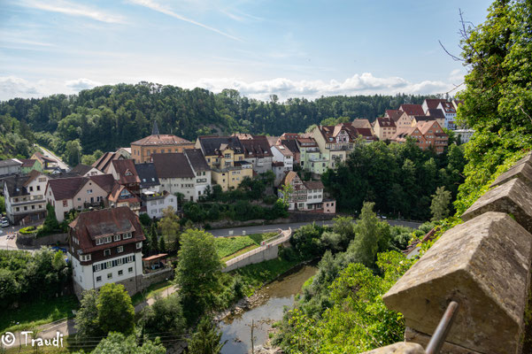 Aussicht in die Unterstadt