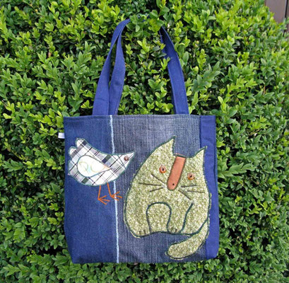 © Traudi –  Juni 2015 - Tasche "Tierische Versammlung"
