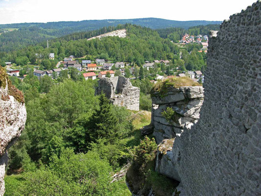 © Traudi - Burgruine Flossenbürg - Juli 2014