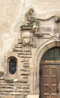Eingang Mörikegymnasium in Esslingen