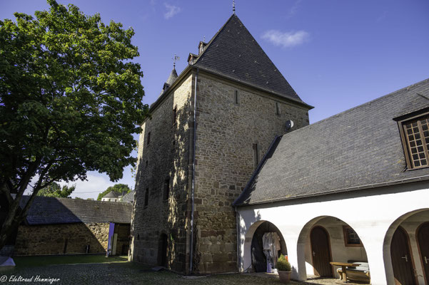 Innenhof mit Resaurant