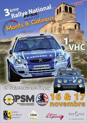 3eme rallye monts et coteaux 2012