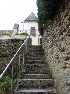 L'escalier d'accès