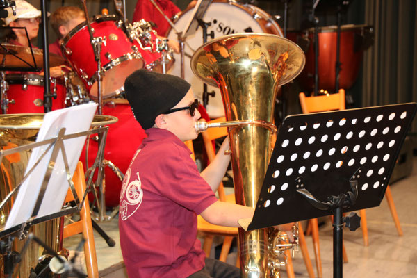 Unsere Jüngsten am Konzert des MV Überlingen am 13.05.2017