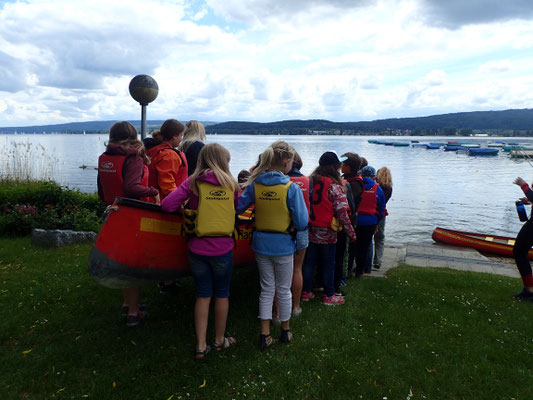 Kanuausflug der Jungen Hüpfer und des JBO am 20.05.2017