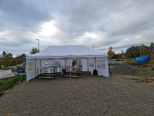 Zeltwürfel 8x8m 