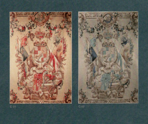 Escudos (Colorido) 135 x 200 cms
