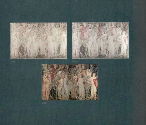 Caballeros y Princesas (Colorido) 200 x 135 cms