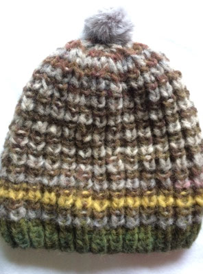 Ein Schal fürs Leben - passende Mütze