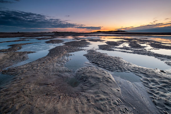 Zonsondergang natuurgebied het Zwin, Cadzand - Zeeuws Vlaanderen © Jurjen Veerman