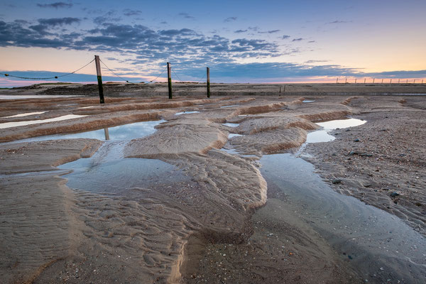 Zonsondergang natuurgebied het Zwin, Cadzand - Zeeuws Vlaanderen © Jurjen Veerman