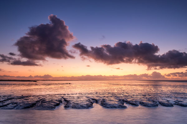 Zonsondergang op het Wad - Holwerd © Jurjen Veerman