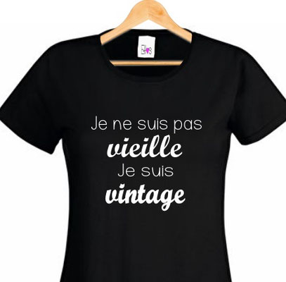 t-shirt femme mure