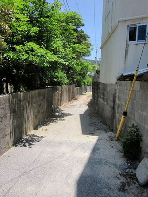 何気ない路地もいいですね