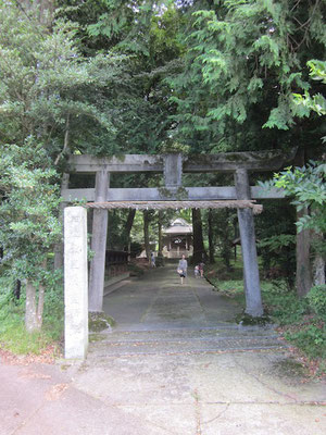 いい雰囲気だったので立ち寄った皇産霊神社