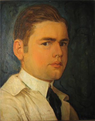Karl Hauenherm Selbstbildnis