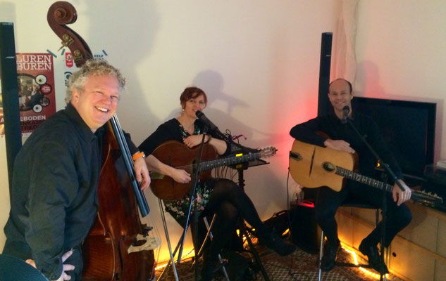 Zangeres Aleida Trio Blue Skies