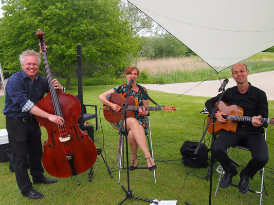 Spelen Golfclub Optreden Trio Blue Skies